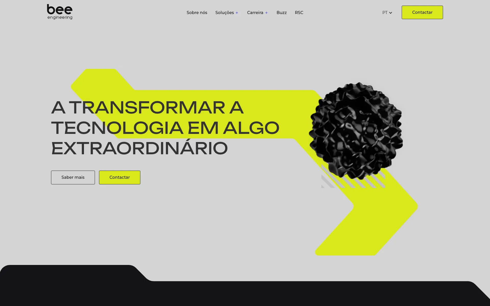 Site da Bee Engineering