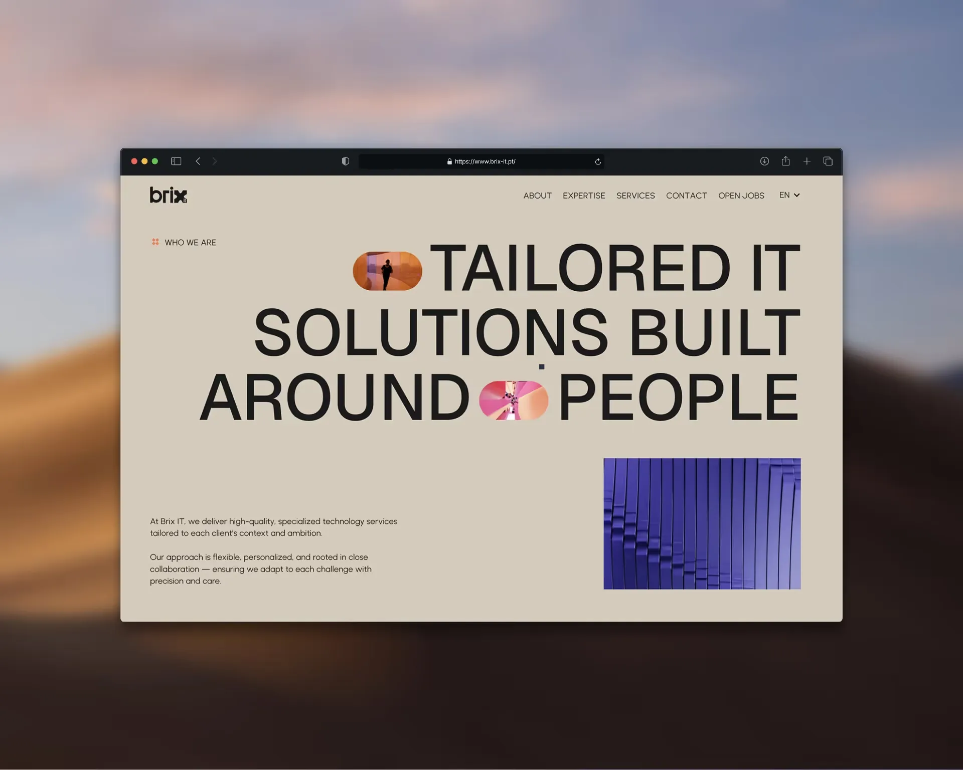 Site da Brix IT
